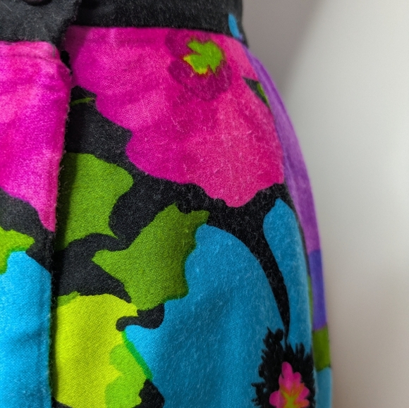 Leslie Fay Vibrant Maxi Wrap A-Line Skirt Size XXS/XS* - Picture 7 of 10